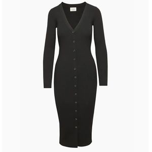 Brand new ARITZIA Wilfred Tavola Dress black S